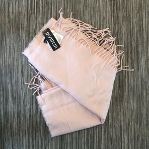 Light pink scarf